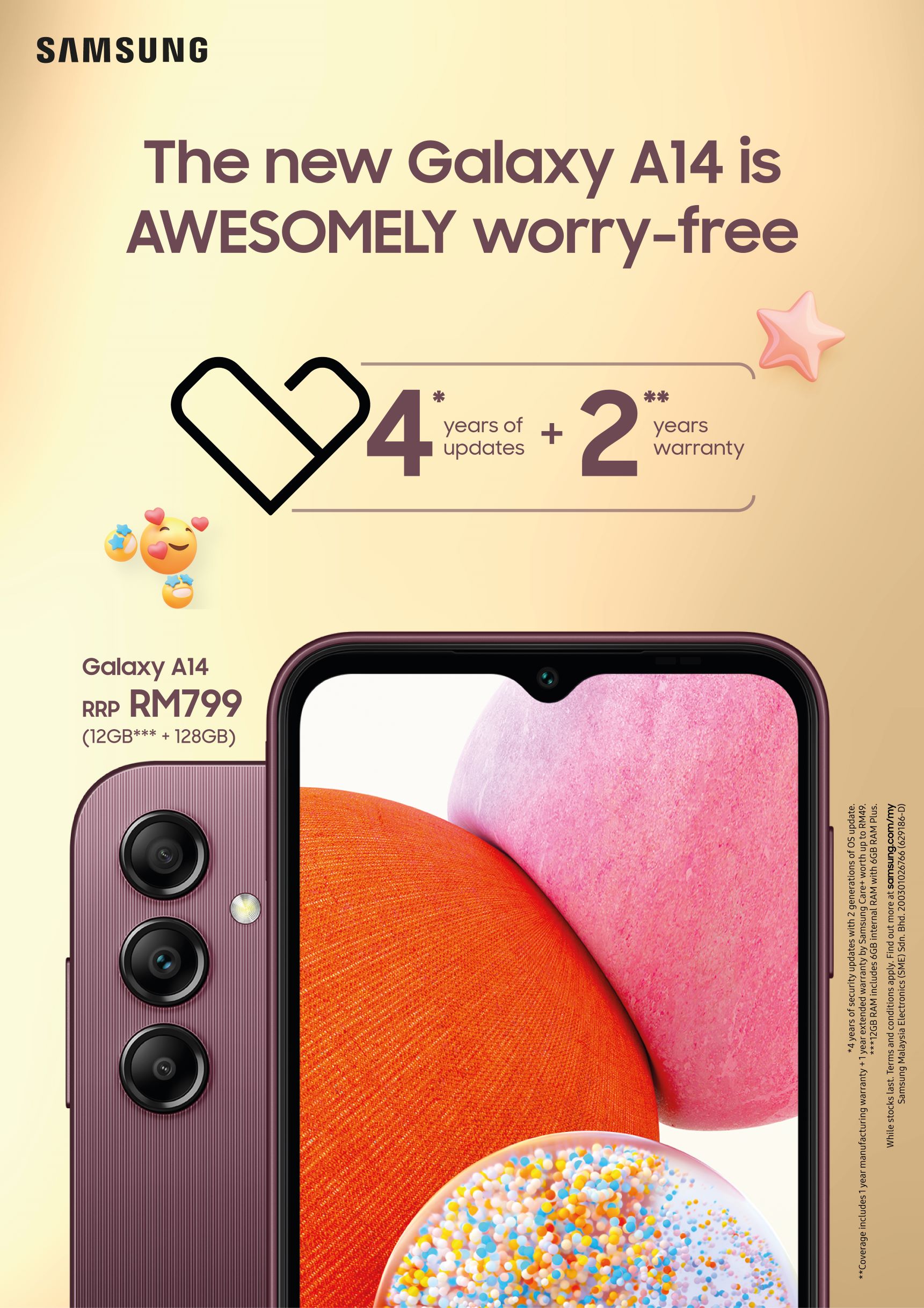 The All-New Samsung Galaxy A14 Is Now Available In Malaysia