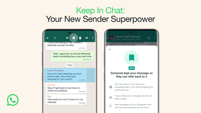 Keep In Chat: Your New Sender Superpower