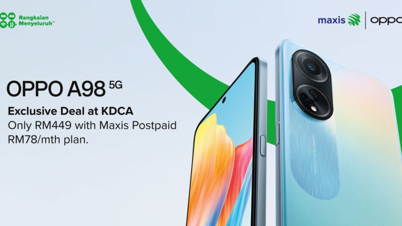Unleash the Savings: Get the OPPO A98 5G for Only RM449 and Save Up to 67%!