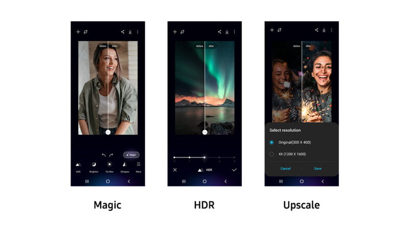 The Galaxy Enhance-X App Is Now Available on Select Samsung Premium Smartphones