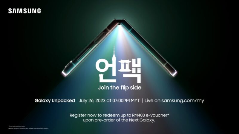 Galaxy Unpacked July 2023: Join the Flip Side
