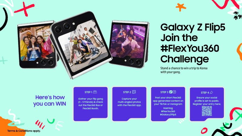 Flex with Your Flip Gang All the Way to Seoul in Samsung’s #FlexYou360 Challenge