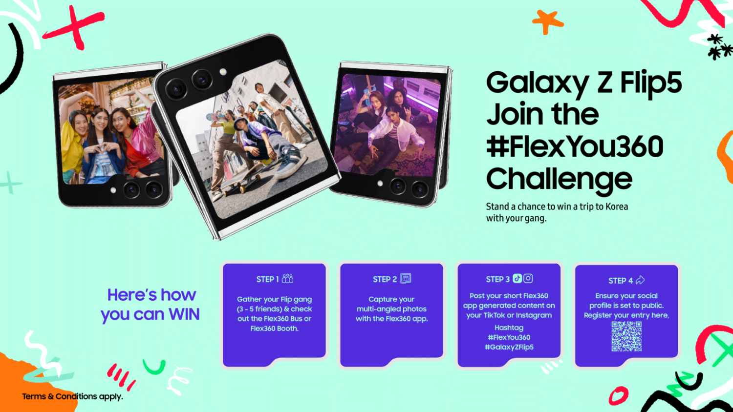 Flex Your Way to Seoul, Korea with the Samsung #FlexYou360 Challenge