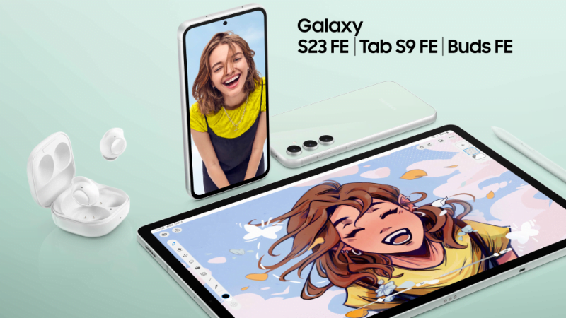 Samsung Galaxy S23 FE, Galaxy Tab S9 FE and Galaxy Buds FE Bring Standout Features to Even More Users