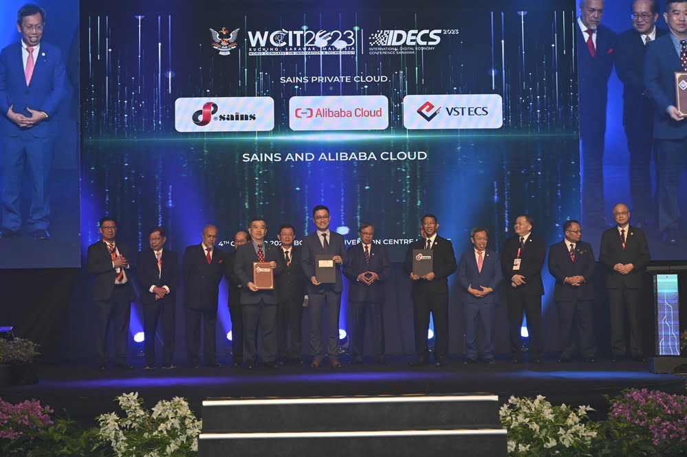 Alibaba Cloud Accelerates SAINS’ Transformation into a Premier Digital Solutions and Services Provider for Sarawak, Malaysia