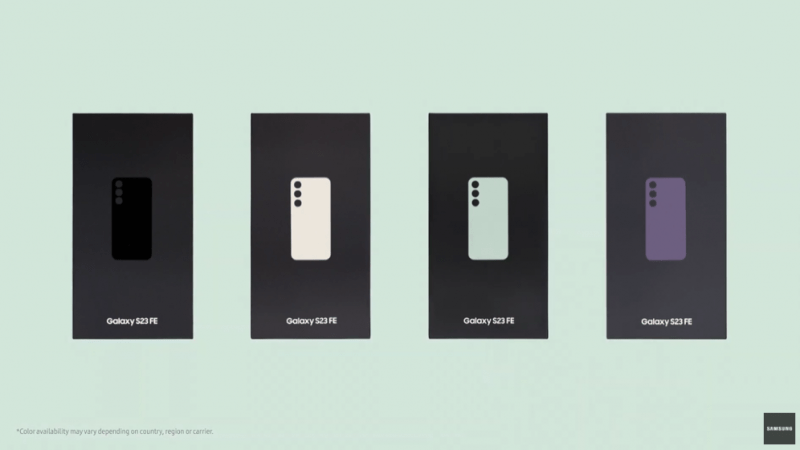 Unboxing the Galaxy S23 FE, Galaxy Tab S9 FE Series & Galaxy Buds FE