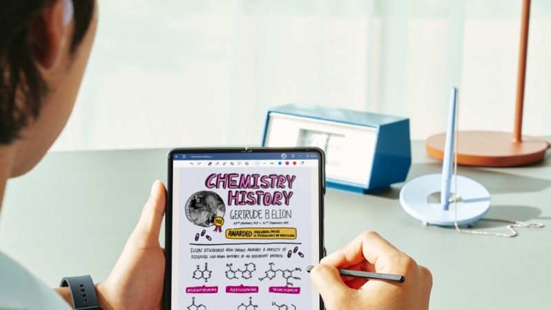 All Together Now – Collaborate on Samsung Notes on the Galaxy Z Fold5