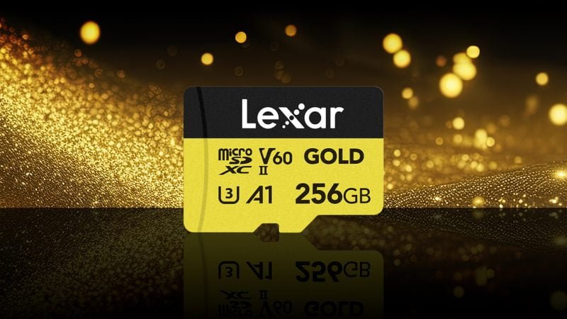 Lexar® Unveils the Prodigy GOLD microSDXC™ UHS-II Card for Professionals