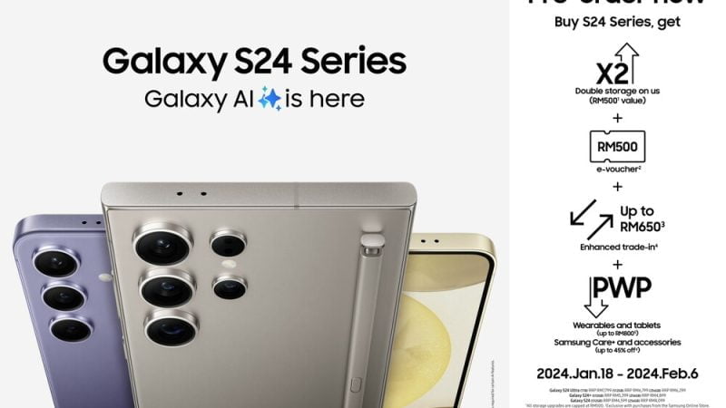 Pre-Order Your Samsung Galaxy S24 Series Today!