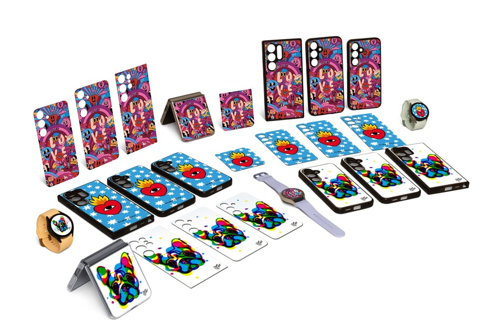 Samsung Electronics Collaborates With Three EU Artists on Eye-Catching Accessories for the Galaxy S24 Series