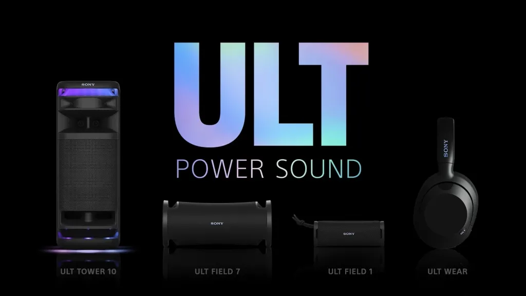 Massive Bass. Ultimate Vibe – Sony Introduces ULT POWER SOUND, a New Series of Speakers and Headphones