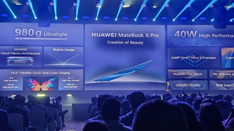 Huawei Matebook X Pro Launch