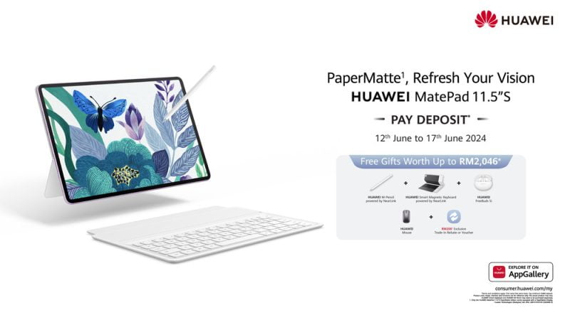 UNLEASHING CREATIVITY AND POWER WITH THE NEW HUAWEI MATEPAD 11.5”S PAPERMATTE EDITION AND HUAWEI MATEBOOK 14