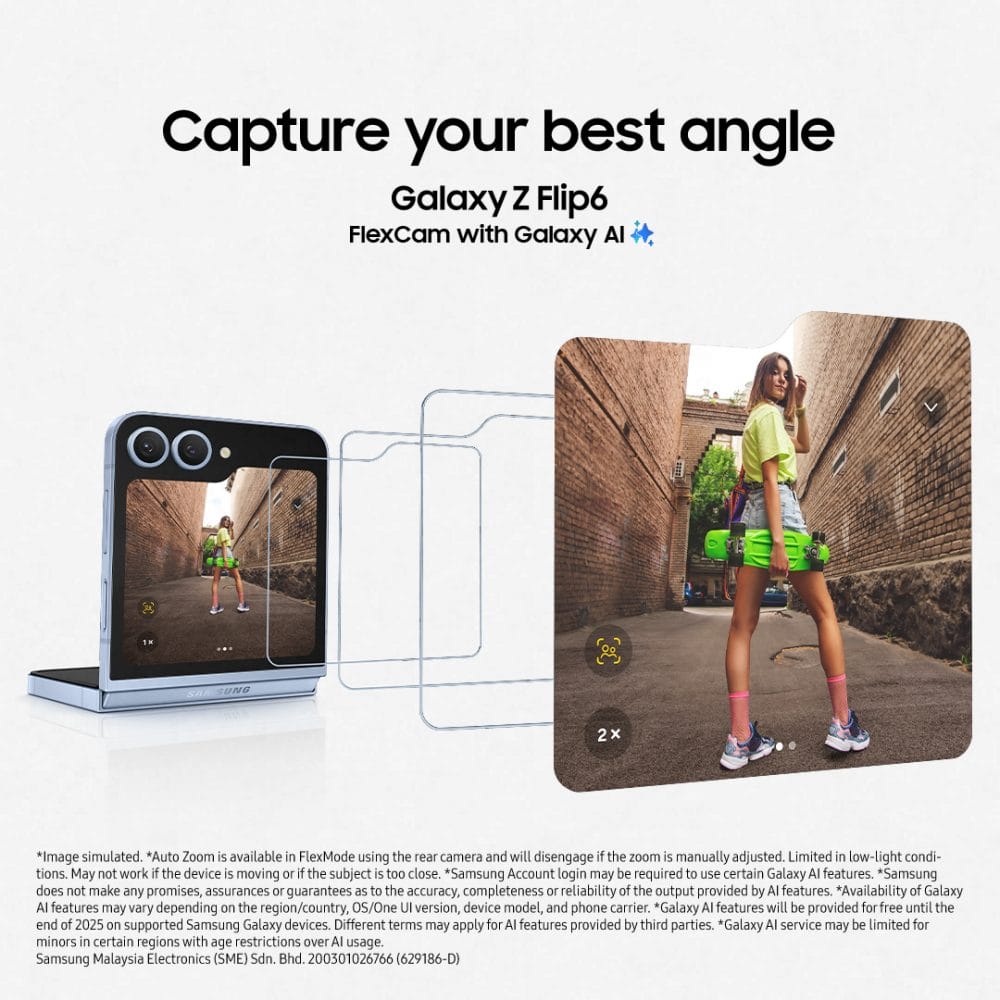Flip to The New Era: “Outselfie” Everyone with Galaxy Z Flip6