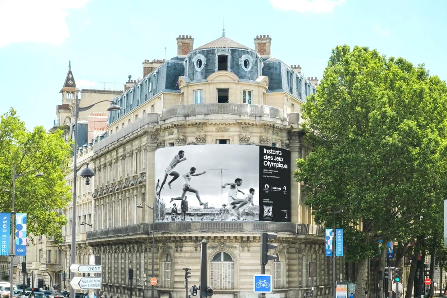 Samsung and French Visionaries Raymond and Simon Depardon Bring a Fresh Perspective to the Sports of the Olympic and Paralympic Games Paris 2024 With New Art Campaign in the Host City