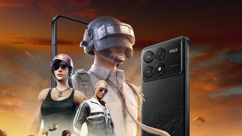 POCO F6 Series is the official gaming phone partner for PUBG