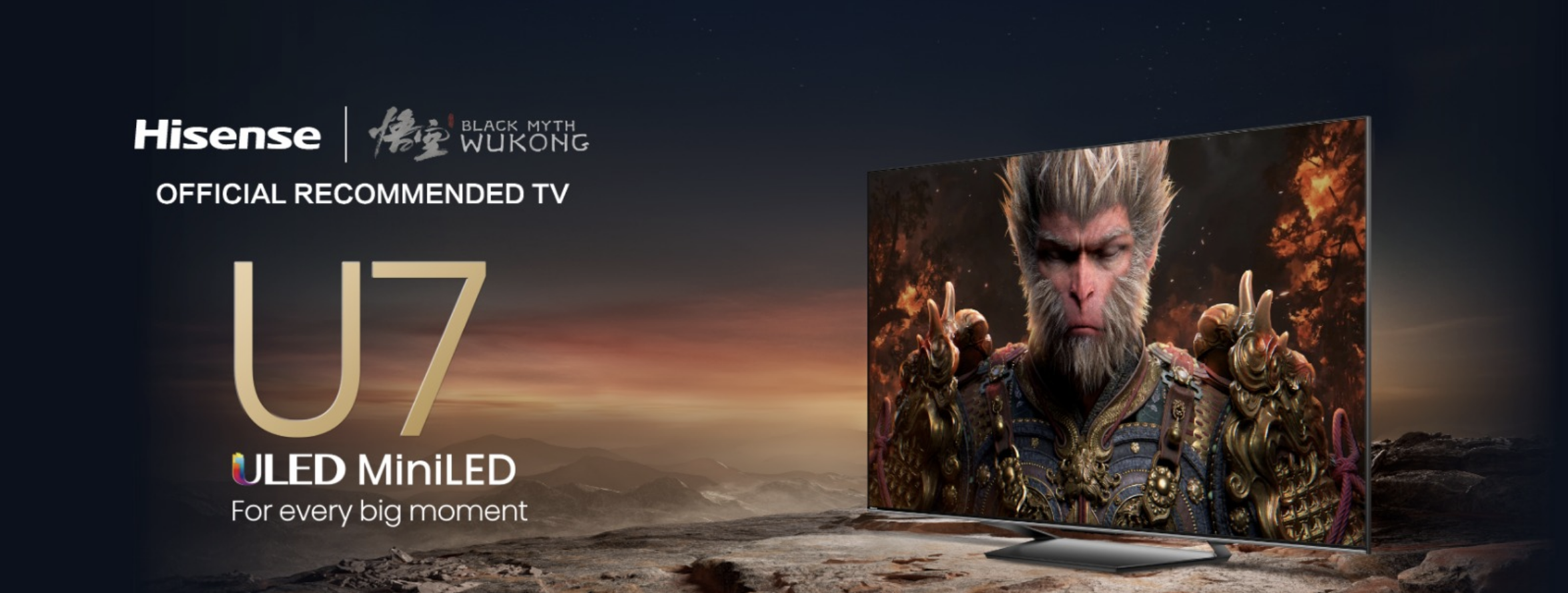 Hisense partners with Black Myth: Wukong to experience cinematic quality