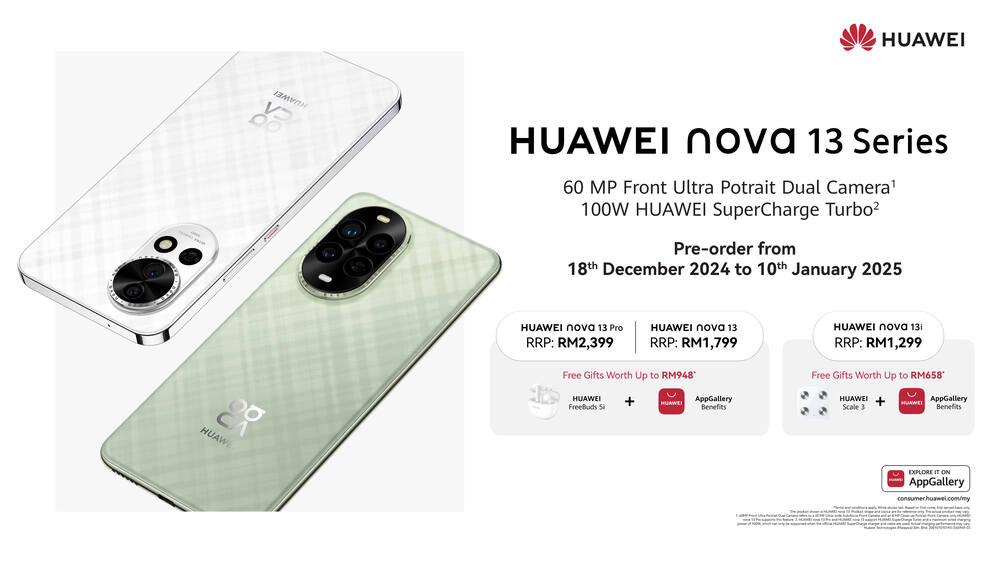 HUAWEI NOVA 13 SERIES – ULTRA-POWERFUL FRONT CAMERA, SELFIE PERFECTION SMARTPHONE