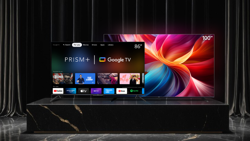 Bigger IS Better: PRISM+ Malaysia Unleashes a Supersized 100” 4K QLED Display to Google TV Line-up at Unbeatable Prices