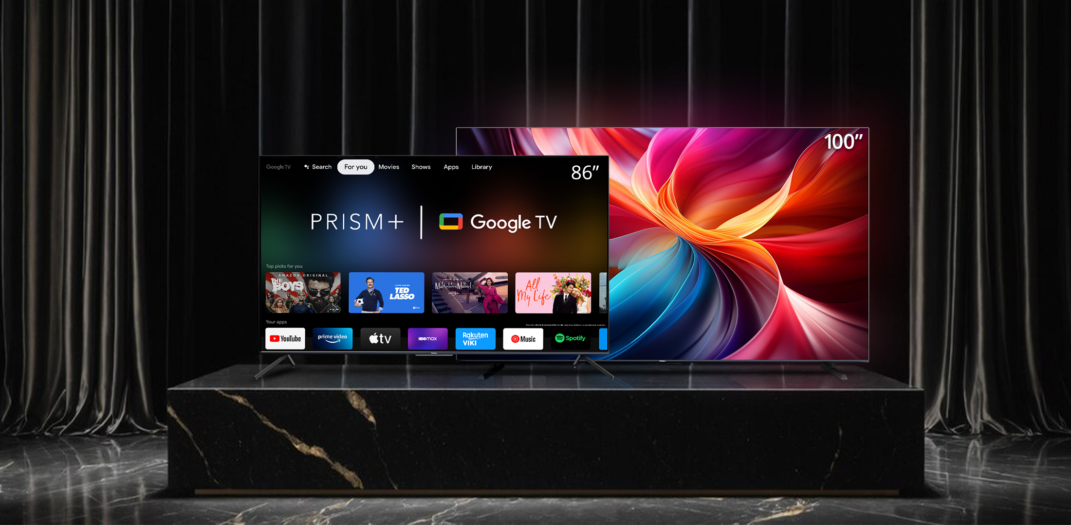 Bigger IS Better: PRISM+ Malaysia Unleashes a Supersized 100” 4K QLED Display to Google TV Line-up at Unbeatable Prices