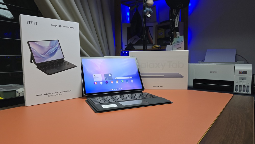 Samsung Galaxy Tab S10 FE+ Review (with Book Cover Keyboard)