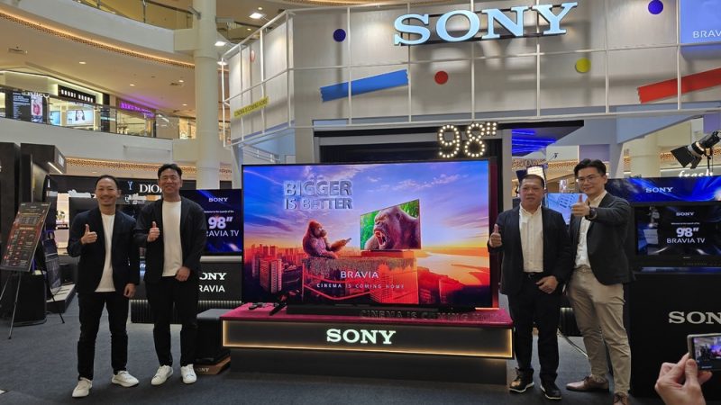 Cinema Comes Home with the All-New 98” Sony BRAVIA 5 TV, Unveiled at Sony Expo 2025