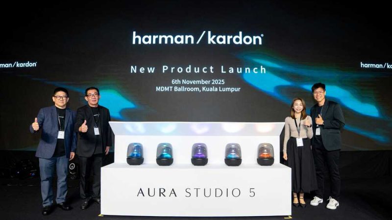 Harman Kardon Launches Aura Studio 5 and SoundSticks 5 in Malaysia: A Harmony of Light, Sound, and Design Legacy