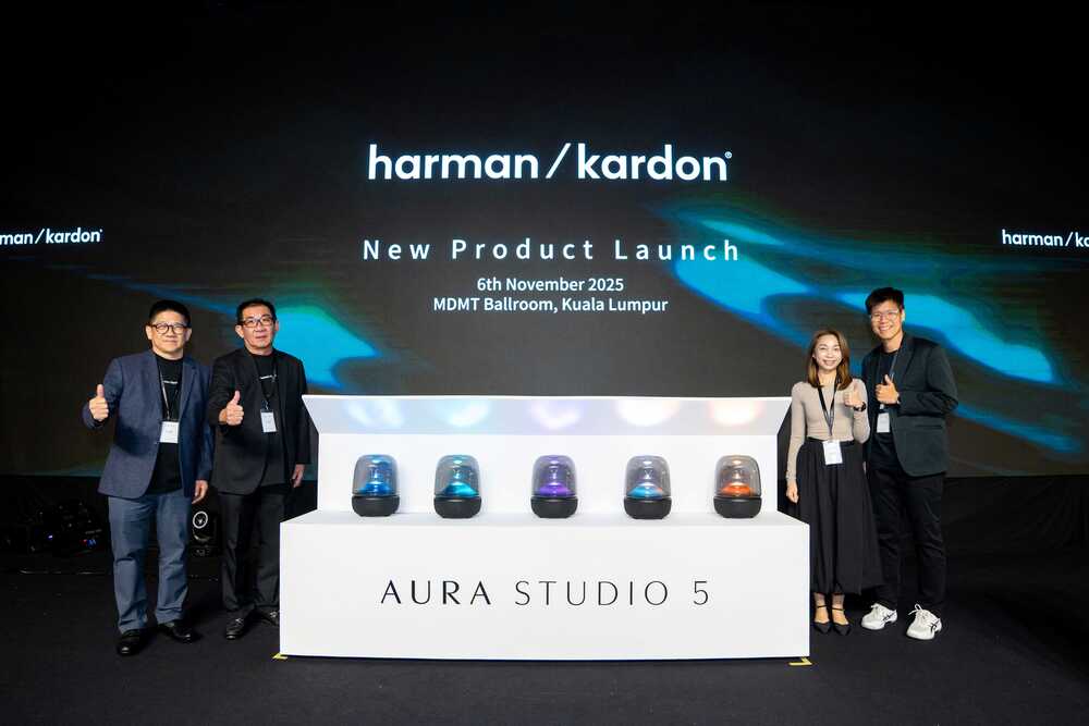 Harman Kardon Launches Aura Studio 5 and SoundSticks 5 in Malaysia: A Harmony of Light, Sound, and Design Legacy