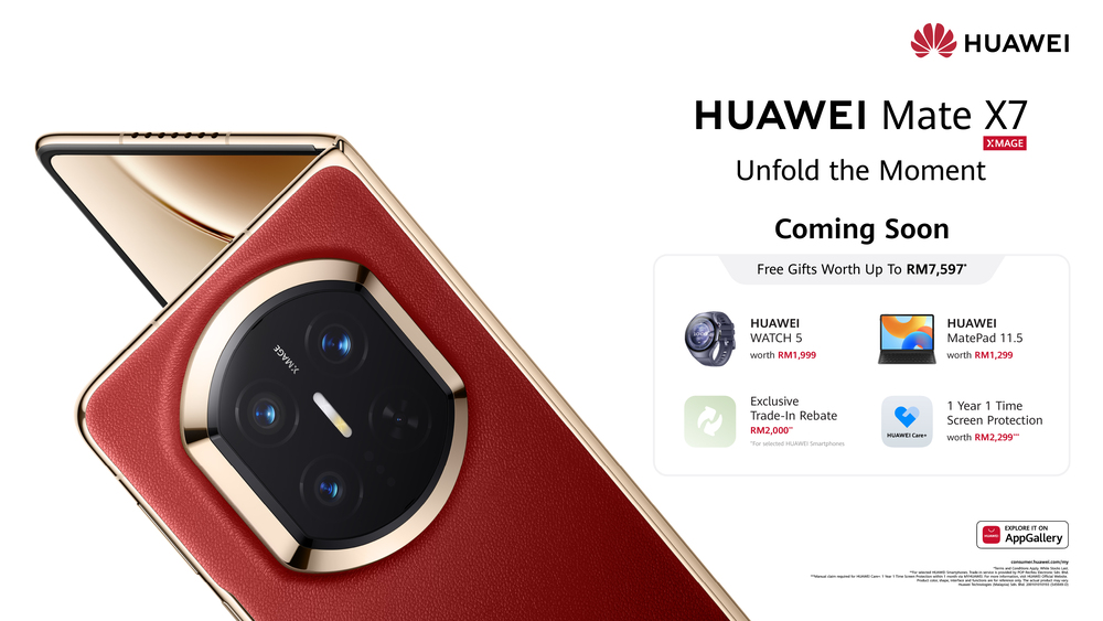 HUAWEI MATE X7, HUAWEI FREECLIP 2 AND NEW WEARABLES ARE COMING TO MALAYSIA AS HUAWEI UNVEILS ITS NEXT WAVE OF FLAGSHIP INNOVATION