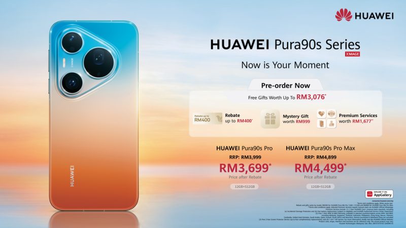 HUAWEI PURA 90s SERIES AND HUAWEI FREECLIP 2 S NOW AVAILABLE IN MALAYSIA
