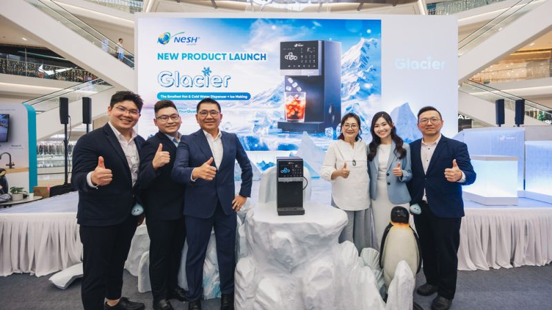NESH Glacier Combines Ice-Making, Filtration and Instant Heating in Malaysia Book of Records-Recognised System